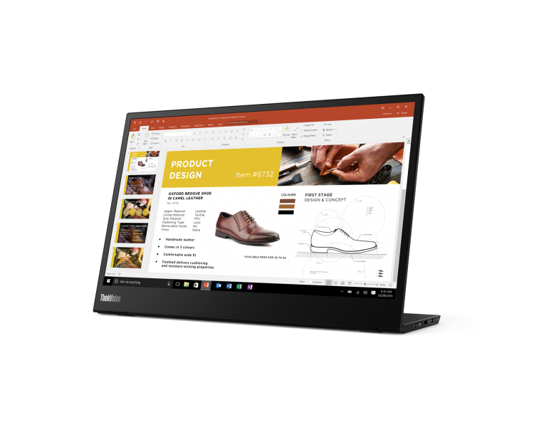 Lenovo ThinkVision M15 Monitor (15.6" FHD, 1920x1080, USB-C)