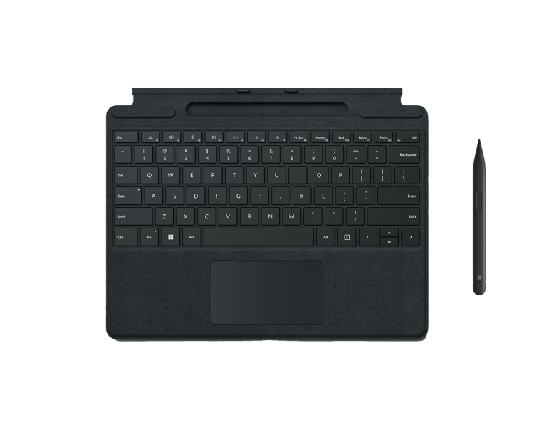Microsoft Surface TypeCover & Pen Bundle Schwarz (Surface Pro 8 / Pro X)